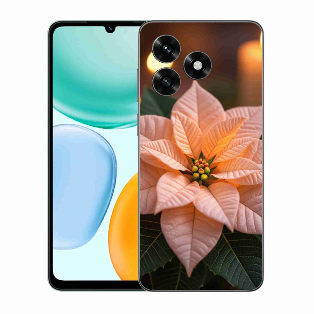 Gelový kryt mmCase na Honor X5c Plus - vánoční hvězda