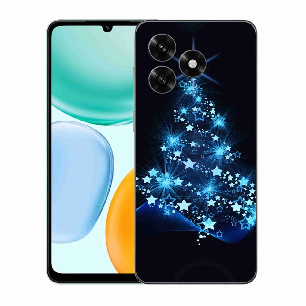 Gelový kryt mmCase na Honor X5c Plus - vánoční stromek