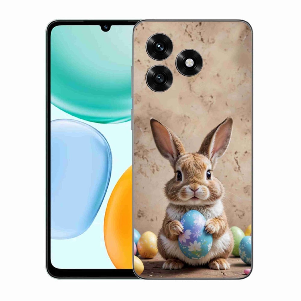 Gelový kryt mmCase na Honor X5c Plus - velikonoční králíček