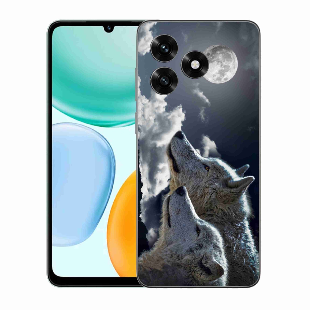 Gelový kryt mmCase na Honor X5c Plus - vlci