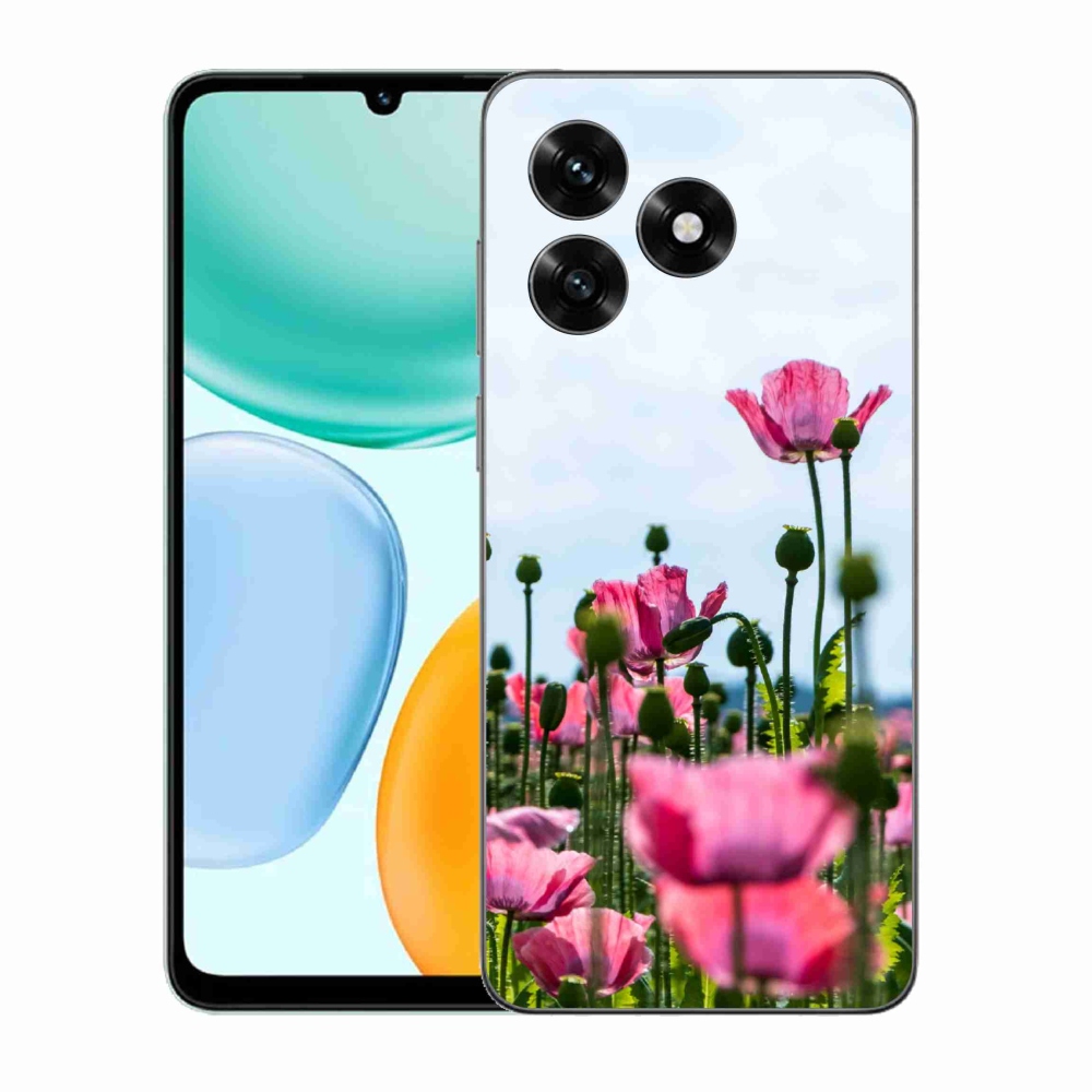 Gelový kryt mmCase na Honor X5c Plus - vlčí mák