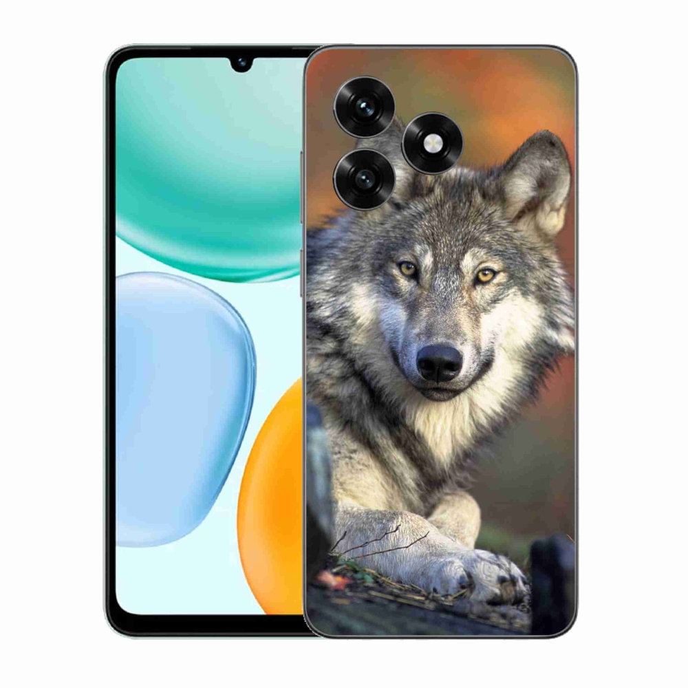 Gelový kryt mmCase na Honor X5c Plus - vlk