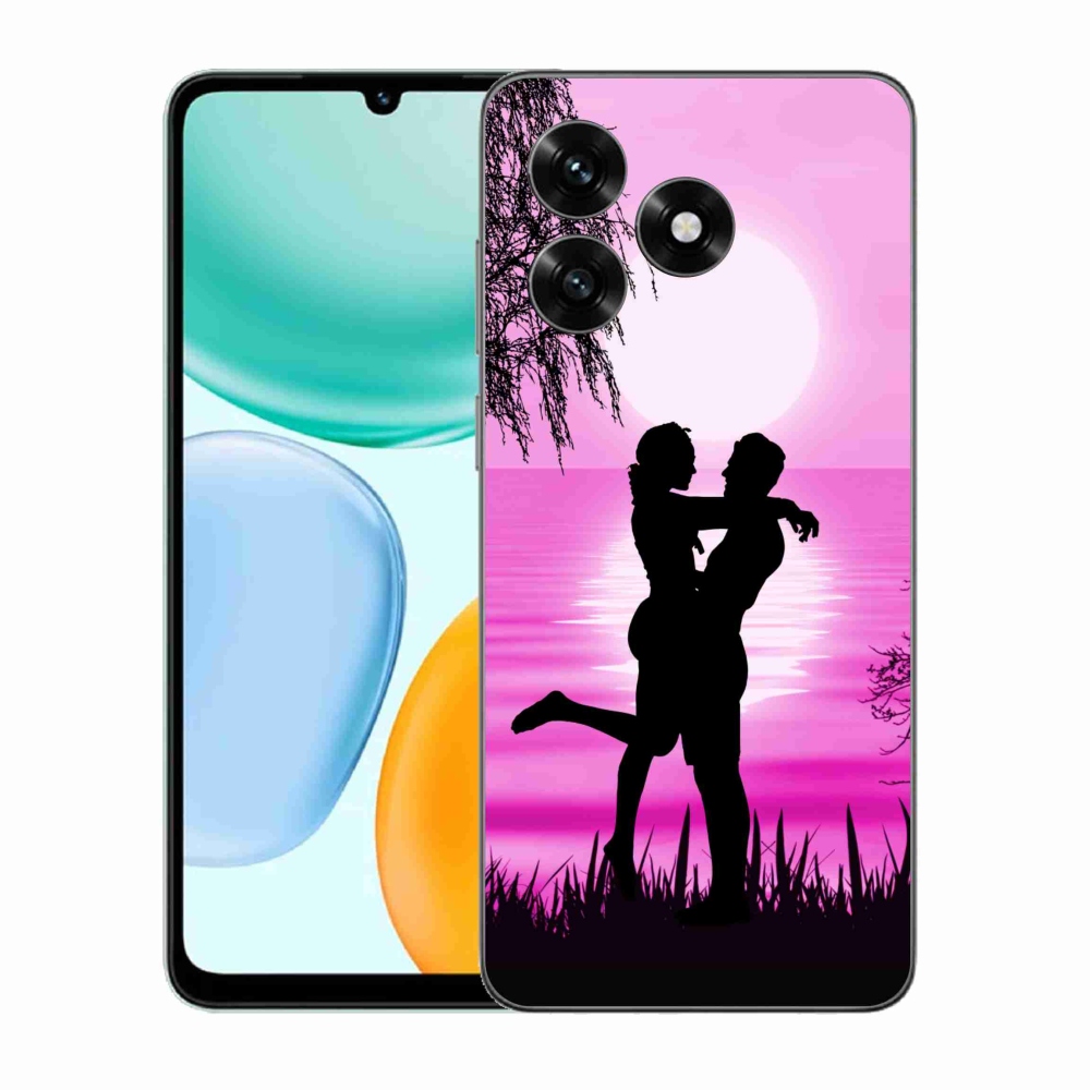 Gelový kryt mmCase na Honor X5c Plus - západ slunce