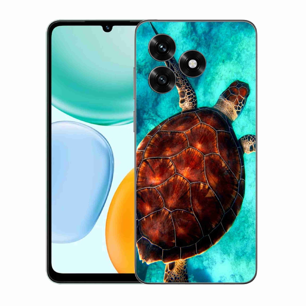 Gelový kryt mmCase na Honor X5c Plus - želva