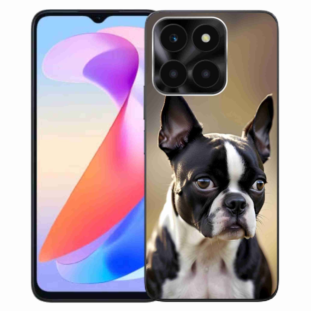 Gelový kryt mmCase na Honor X6a - bostonský teriér