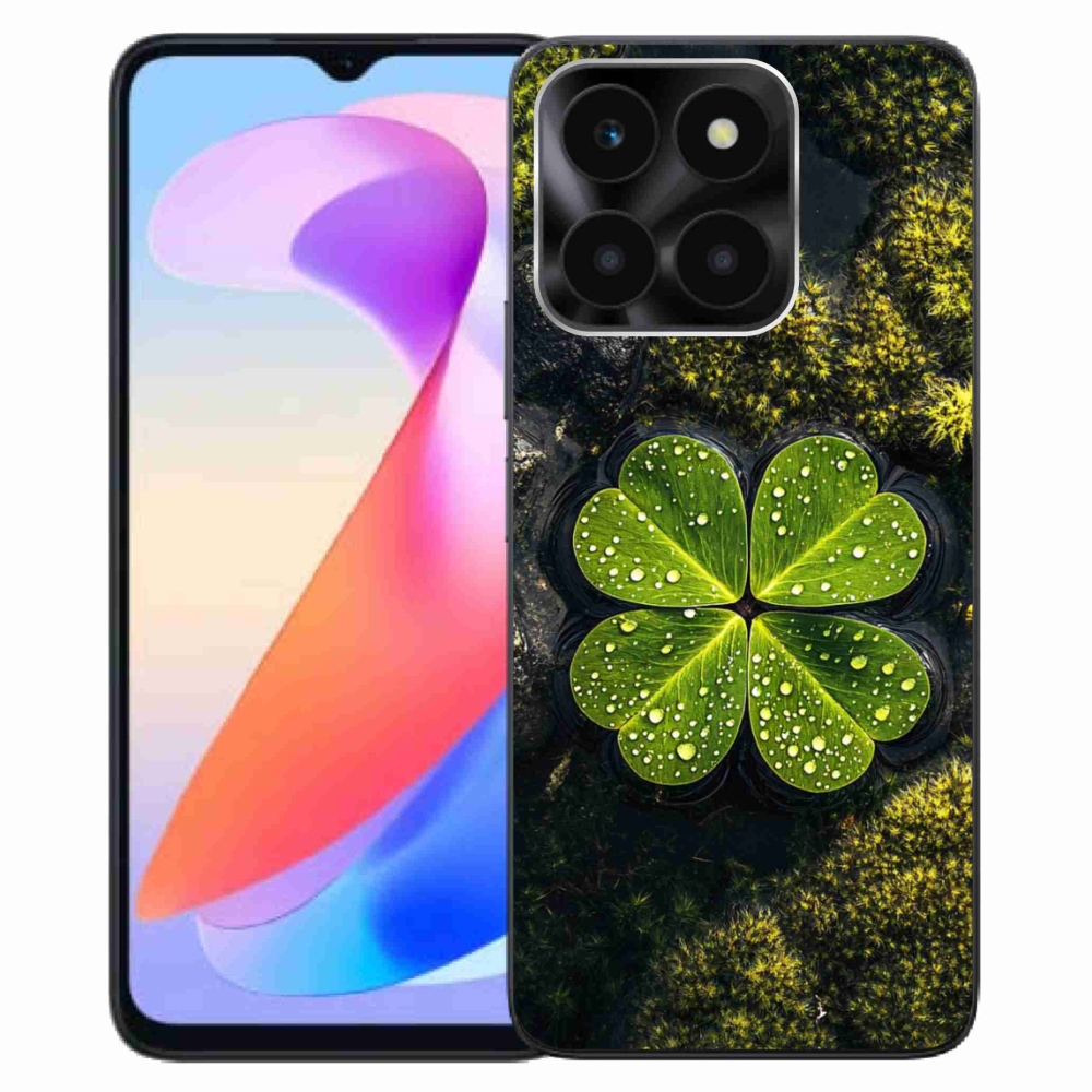 Gelový kryt mmCase na Honor X6a - čtyřlístek