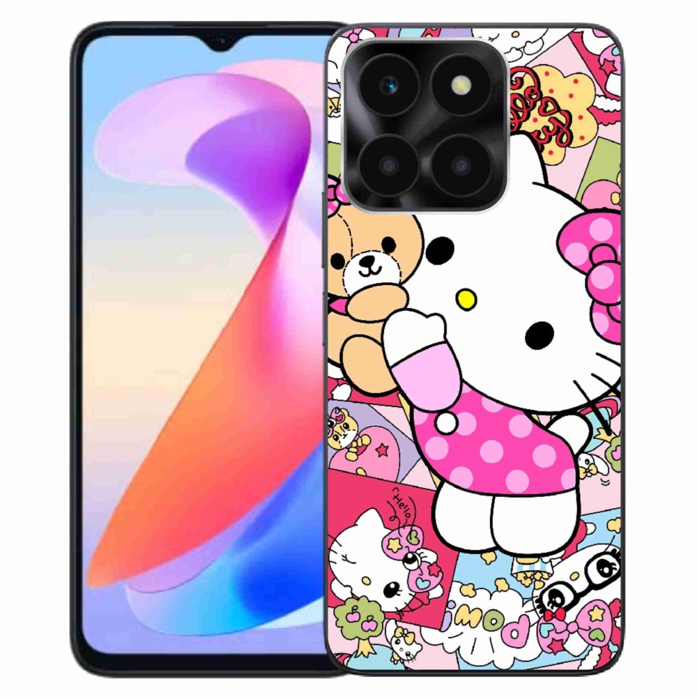 Gelový kryt mmCase na Honor X6a - cute kitty