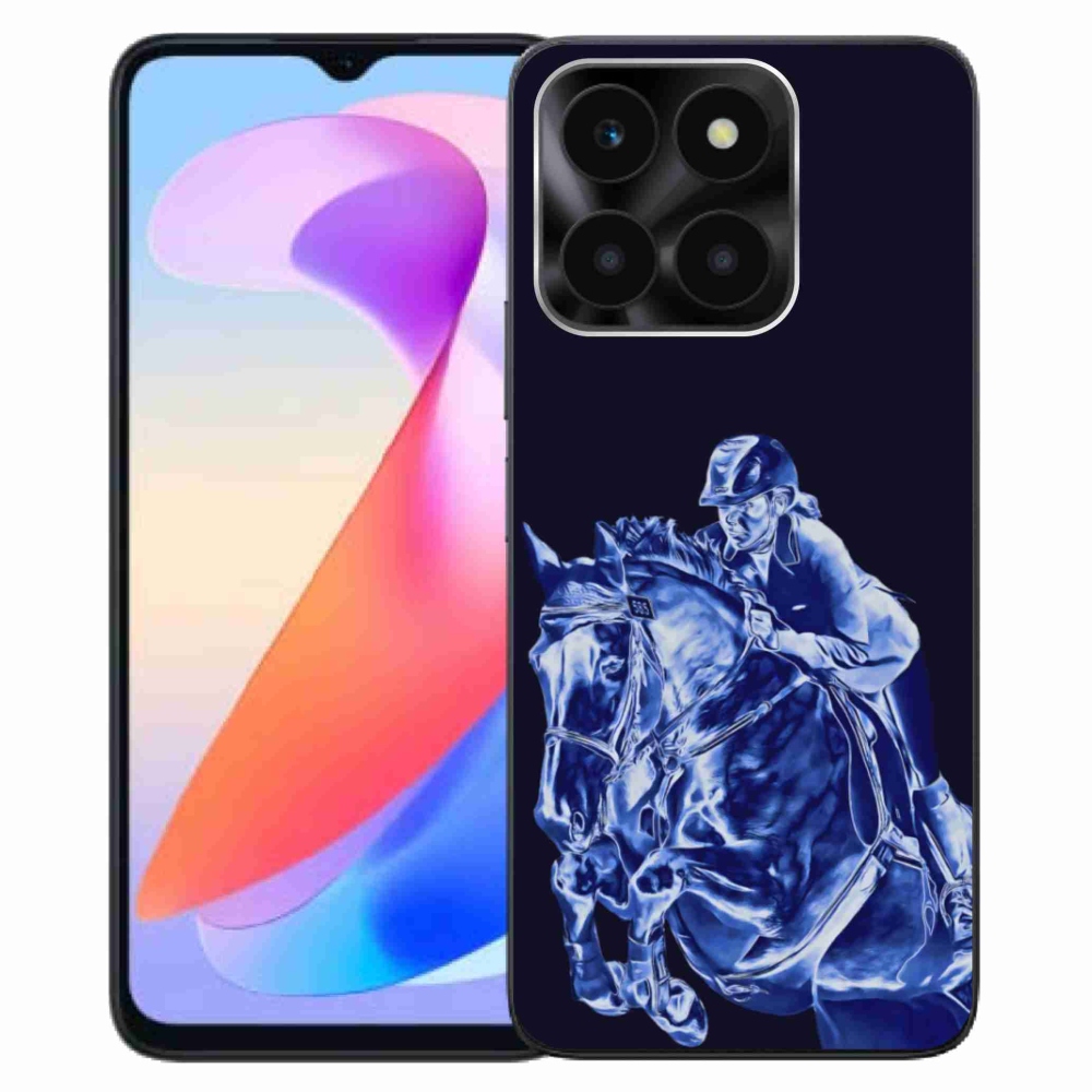 Gelový kryt mmCase na Honor X6a - dostihový kůň