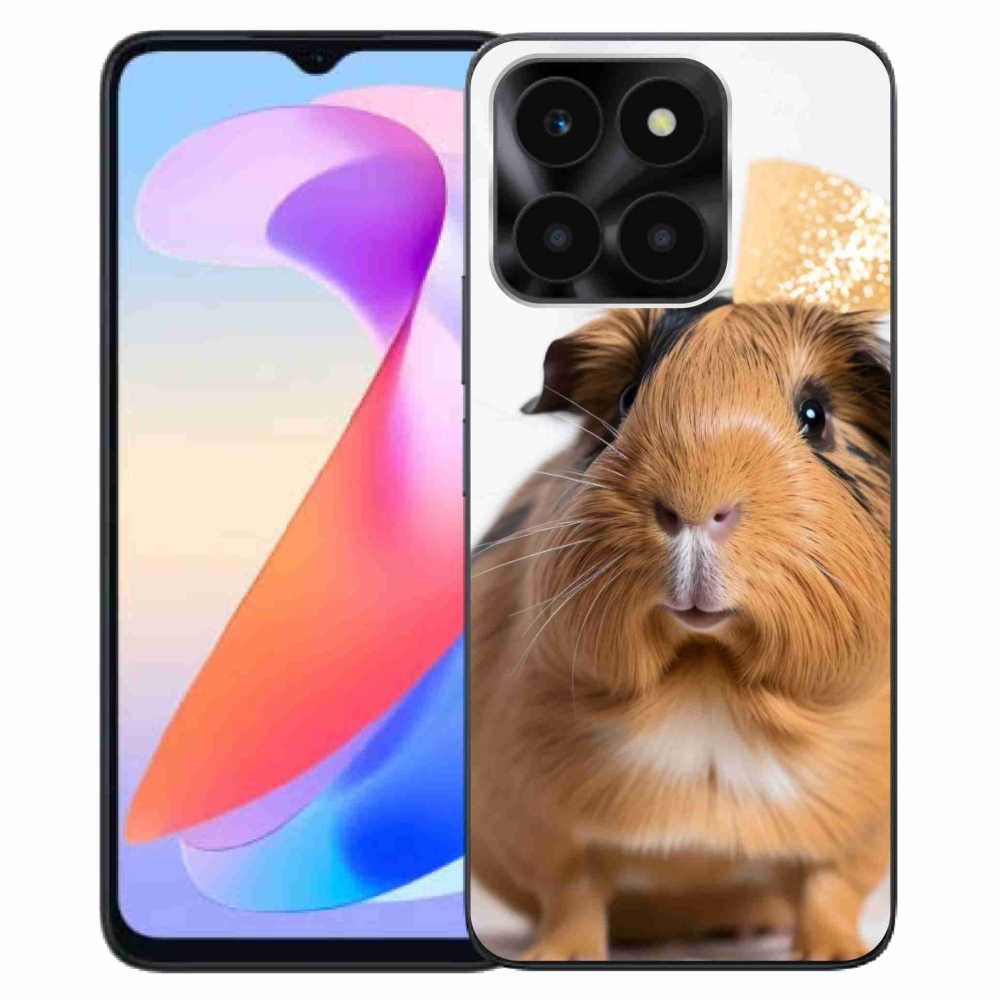 Gelový kryt mmCase na Honor X6a - hnědé morče