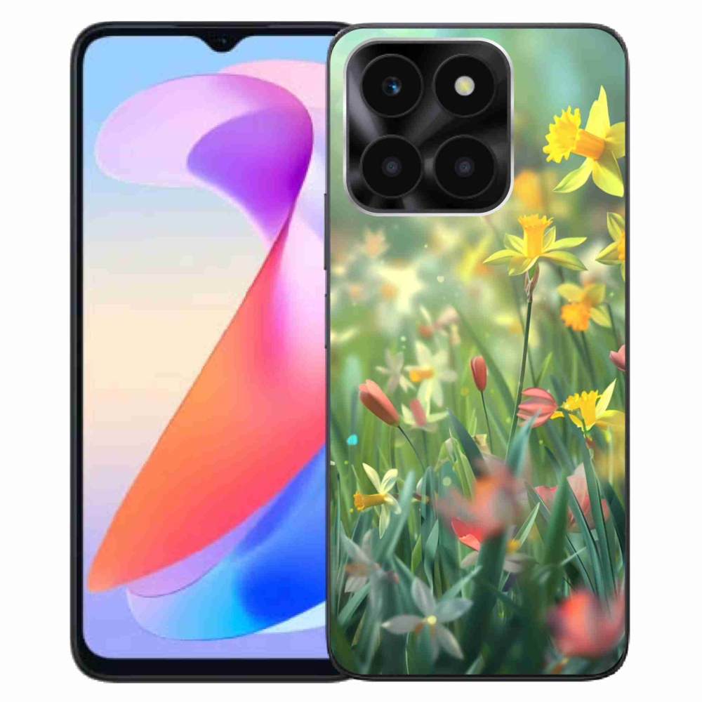 Gelový kryt mmCase na Honor X6a - jarní květy