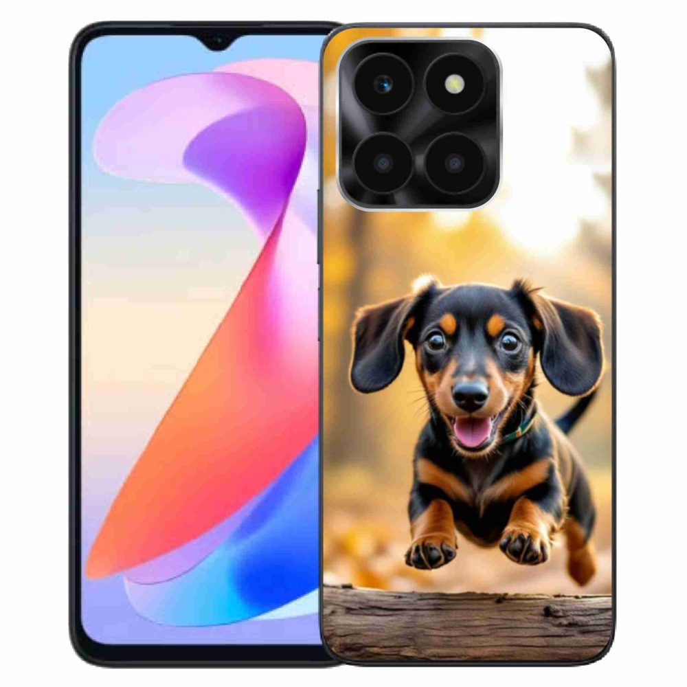 Gelový kryt mmCase na Honor X6a - jezevčík 2