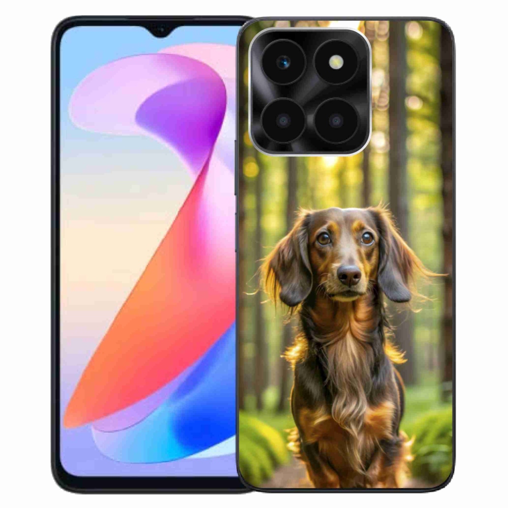 Gelový kryt mmCase na Honor X6a - jezevčík 4