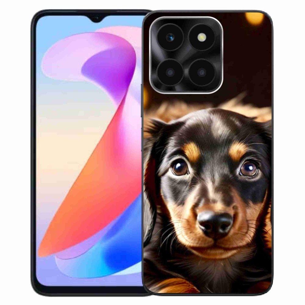 Gelový kryt mmCase na Honor X6a - jezevčík