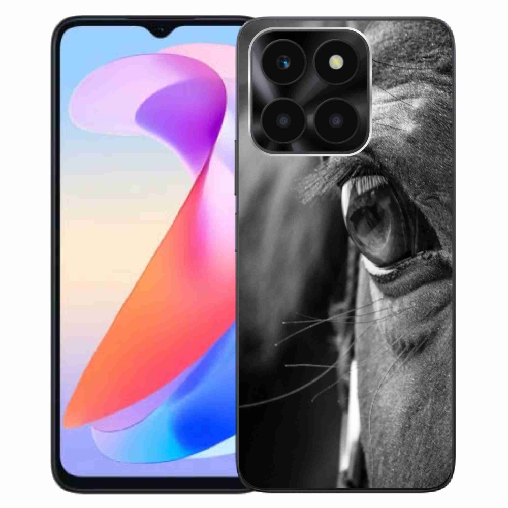 Gelový kryt mmCase na Honor X6a - koňský pohled