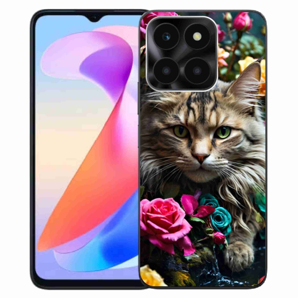 Gelový kryt mmCase na Honor X6a - kočíčí pohled 2