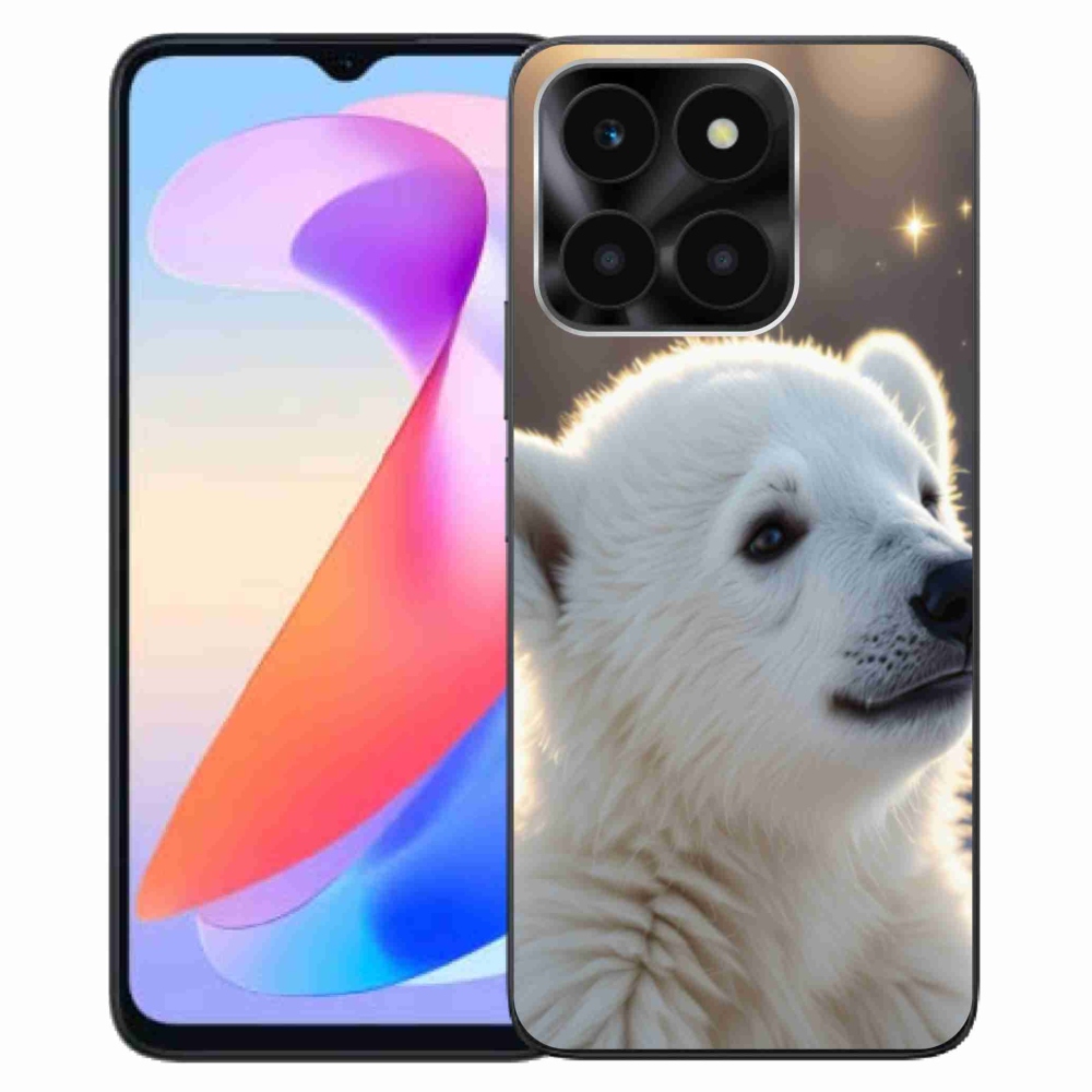 Gelový kryt mmCase na Honor X6a - lední medvěd