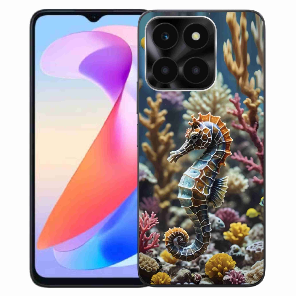 Gelový kryt mmCase na Honor X6a - mořský koník 2