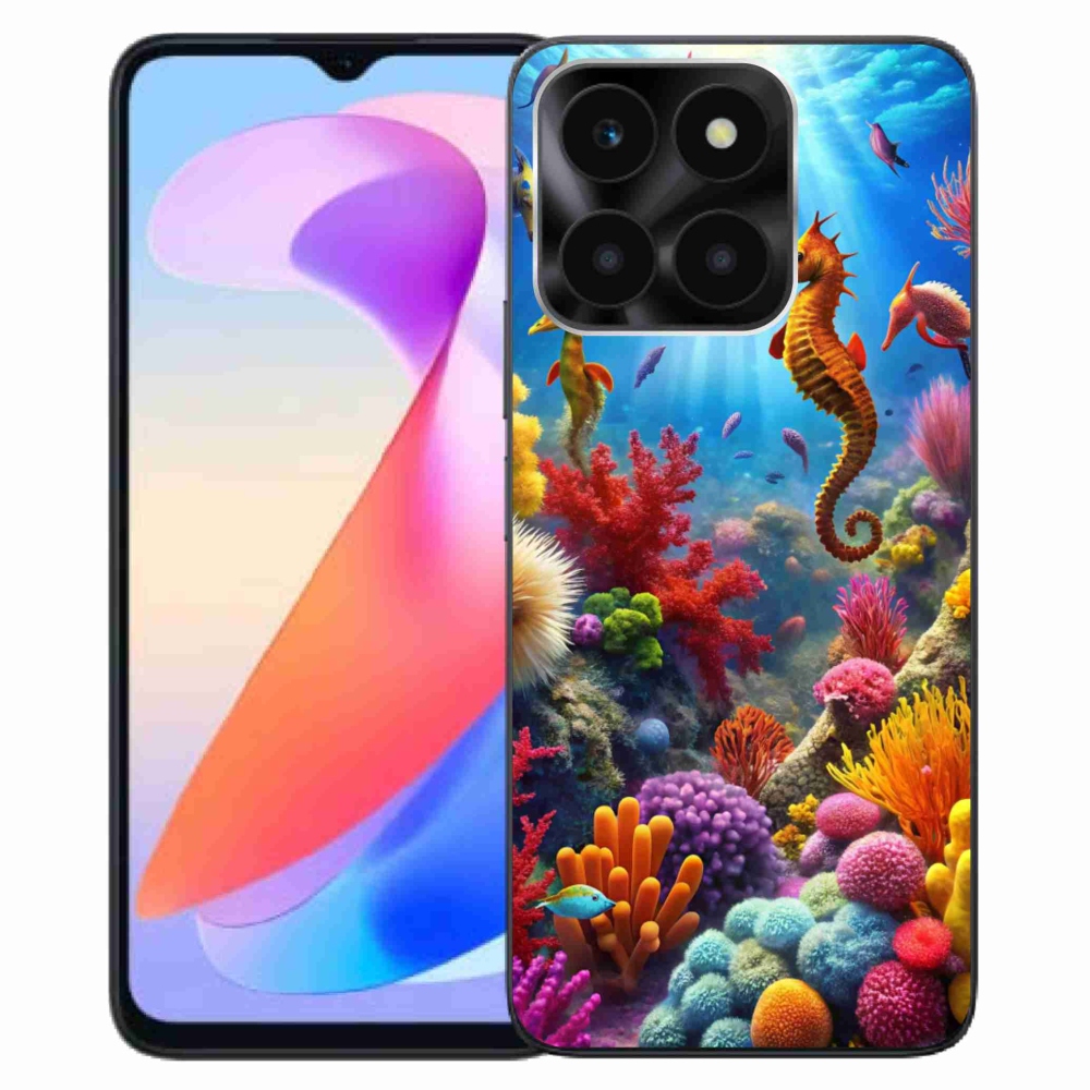 Gelový kryt mmCase na Honor X6a - mořský svět 3