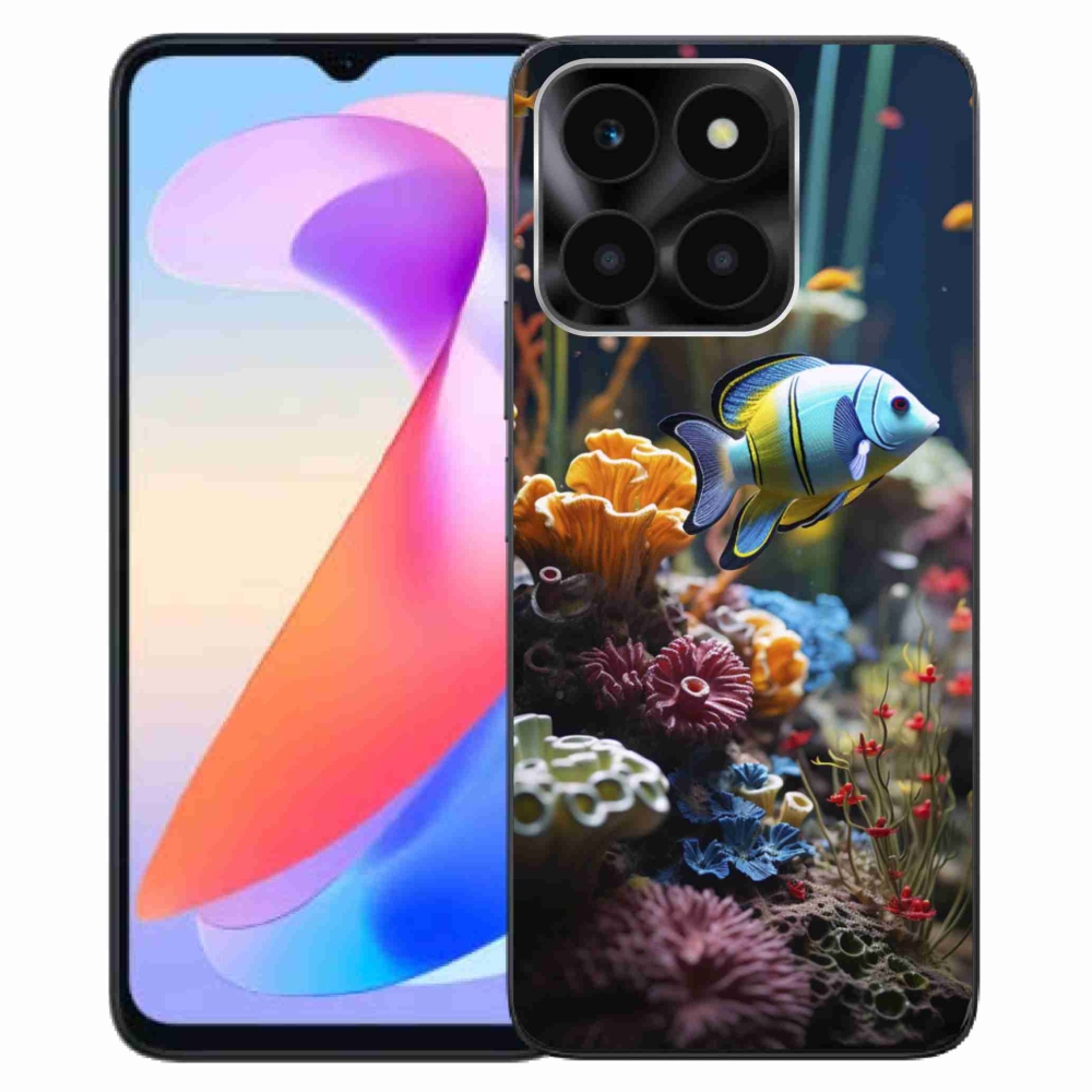 Gelový kryt mmCase na Honor X6a - mořský svět 5