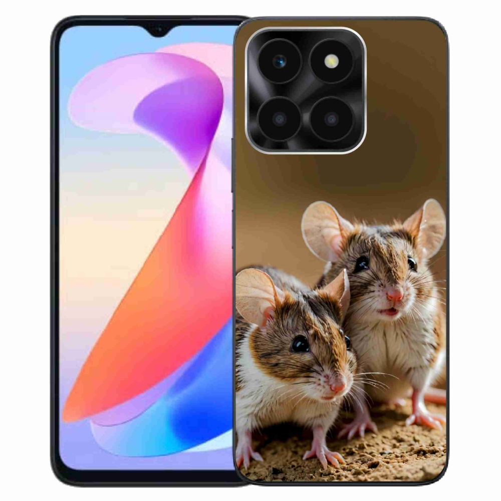 Gelový kryt mmCase na Honor X6a - myší duo