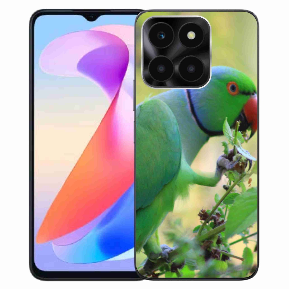 Gelový kryt mmCase na Honor X6a - papoušek alexandr