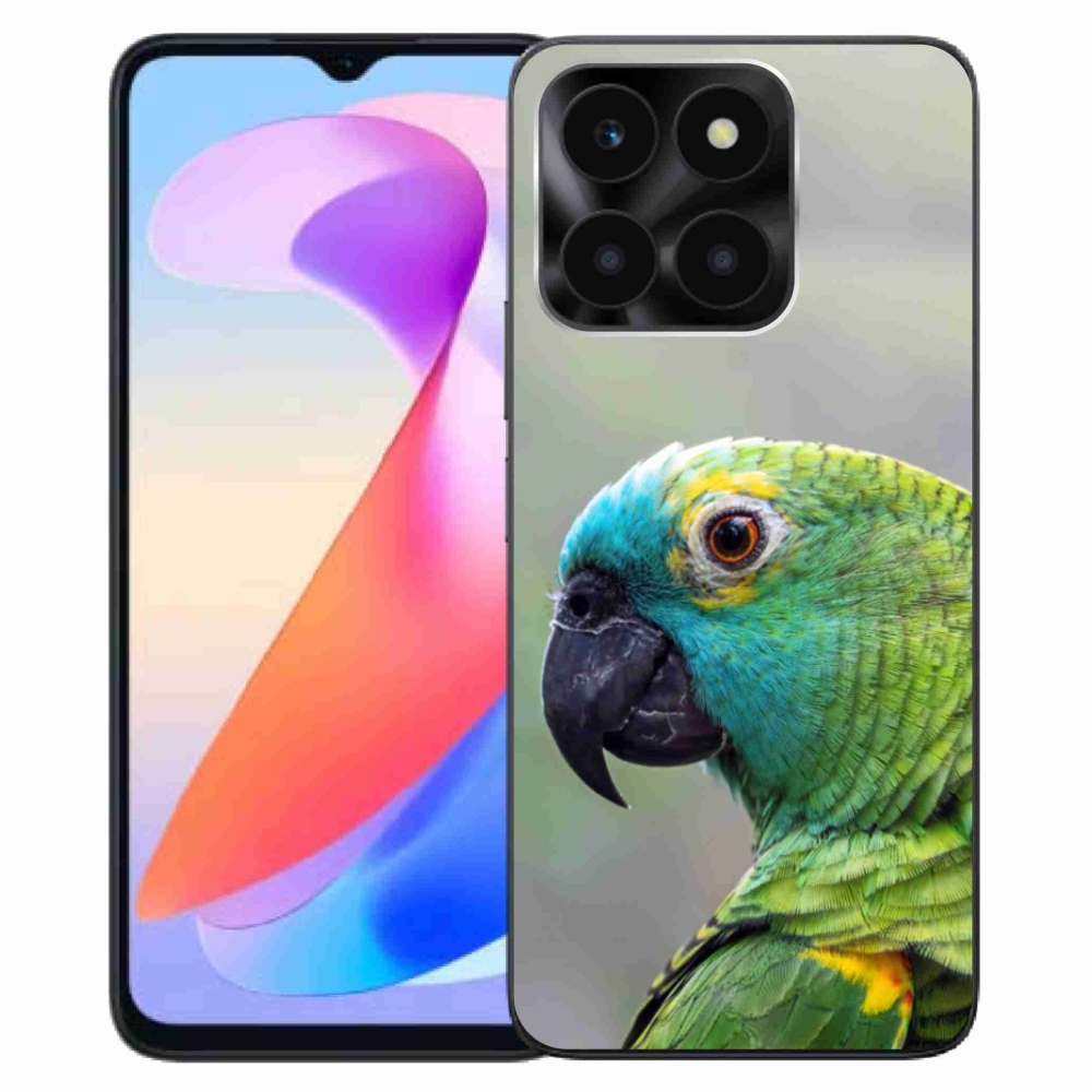 Gelový kryt mmCase na Honor X6a - papoušek amazoňan