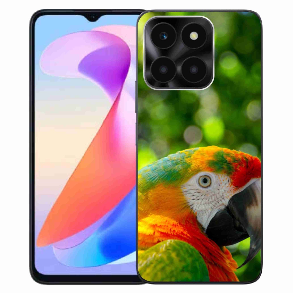 Gelový kryt mmCase na Honor X6a - papoušek ara 3