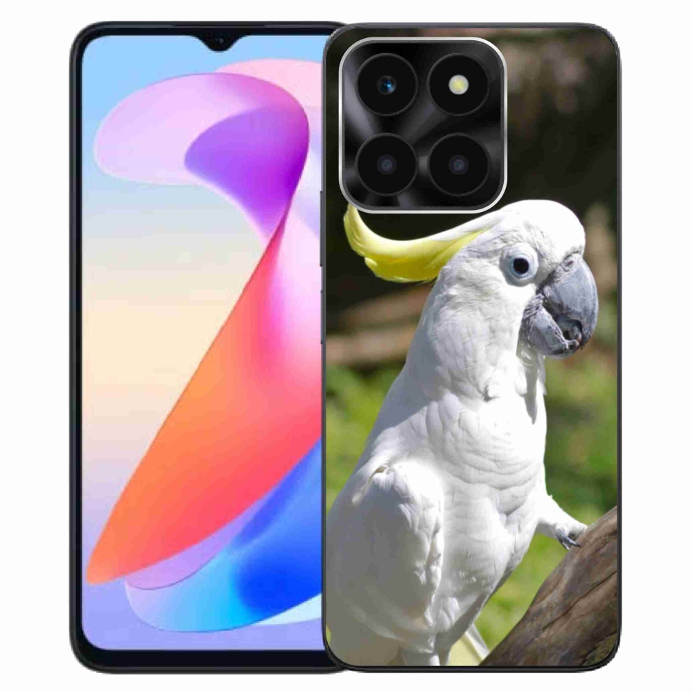 Gelový kryt mmCase na Honor X6a - papoušek kakadu 2