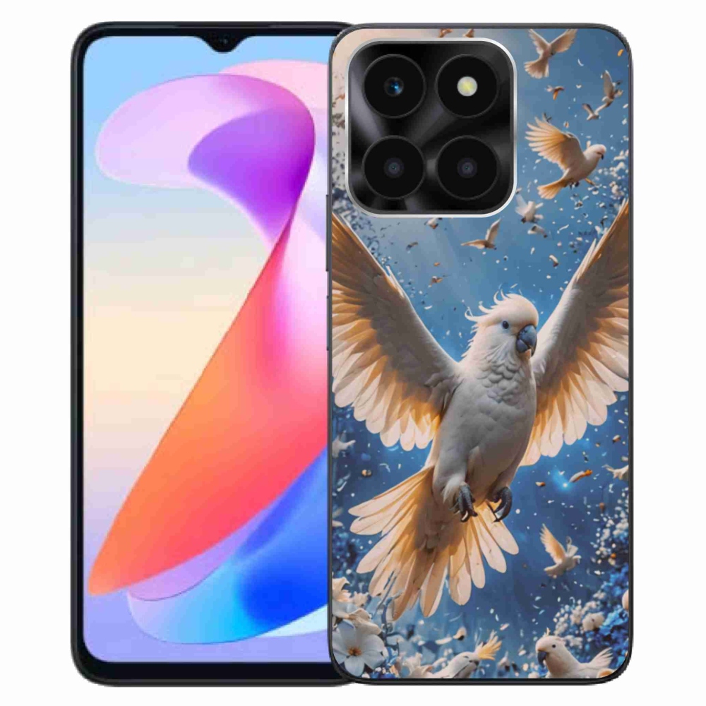 Gelový kryt mmCase na Honor X6a - papoušek kakadu