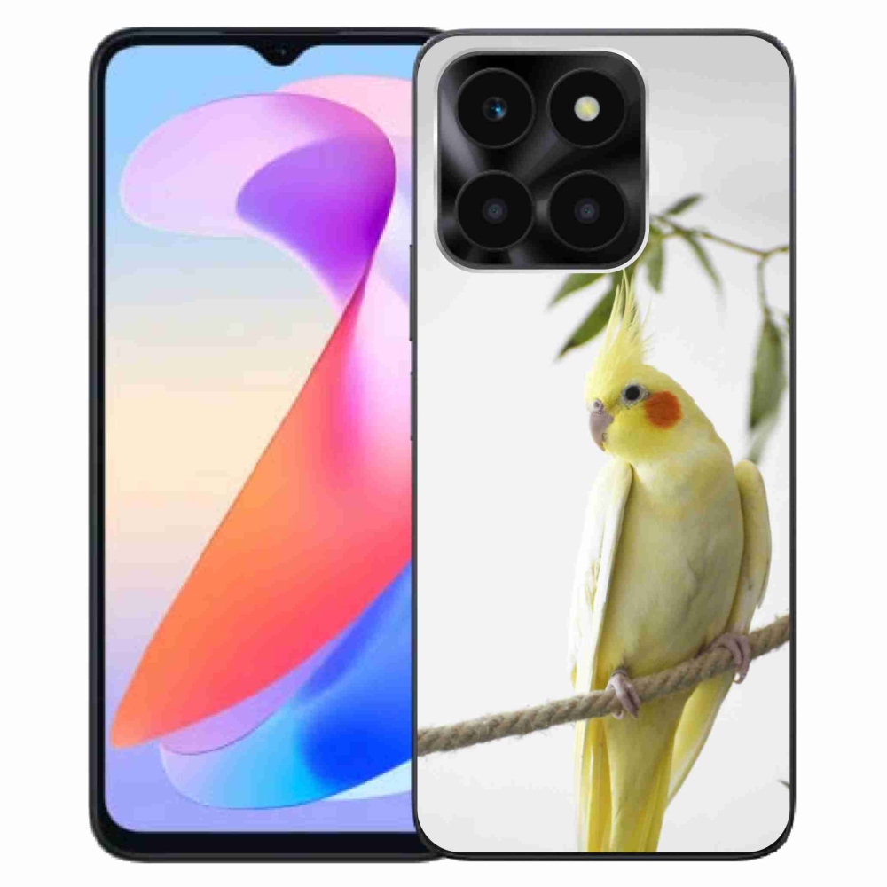 Gelový kryt mmCase na Honor X6a - papoušek korela chocholatá