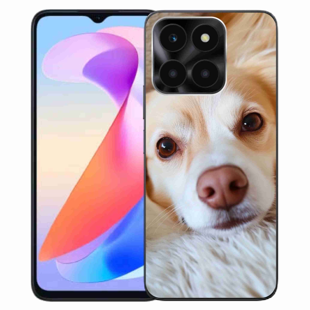 Gelový kryt mmCase na Honor X6a - Roztomilá čivava