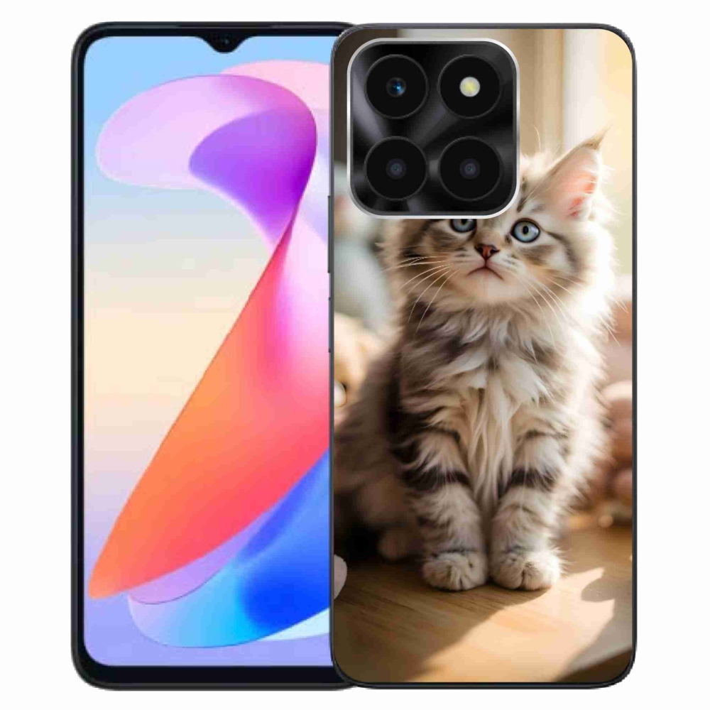 Gelový kryt mmCase na Honor X6a - roztomilé kotě 10