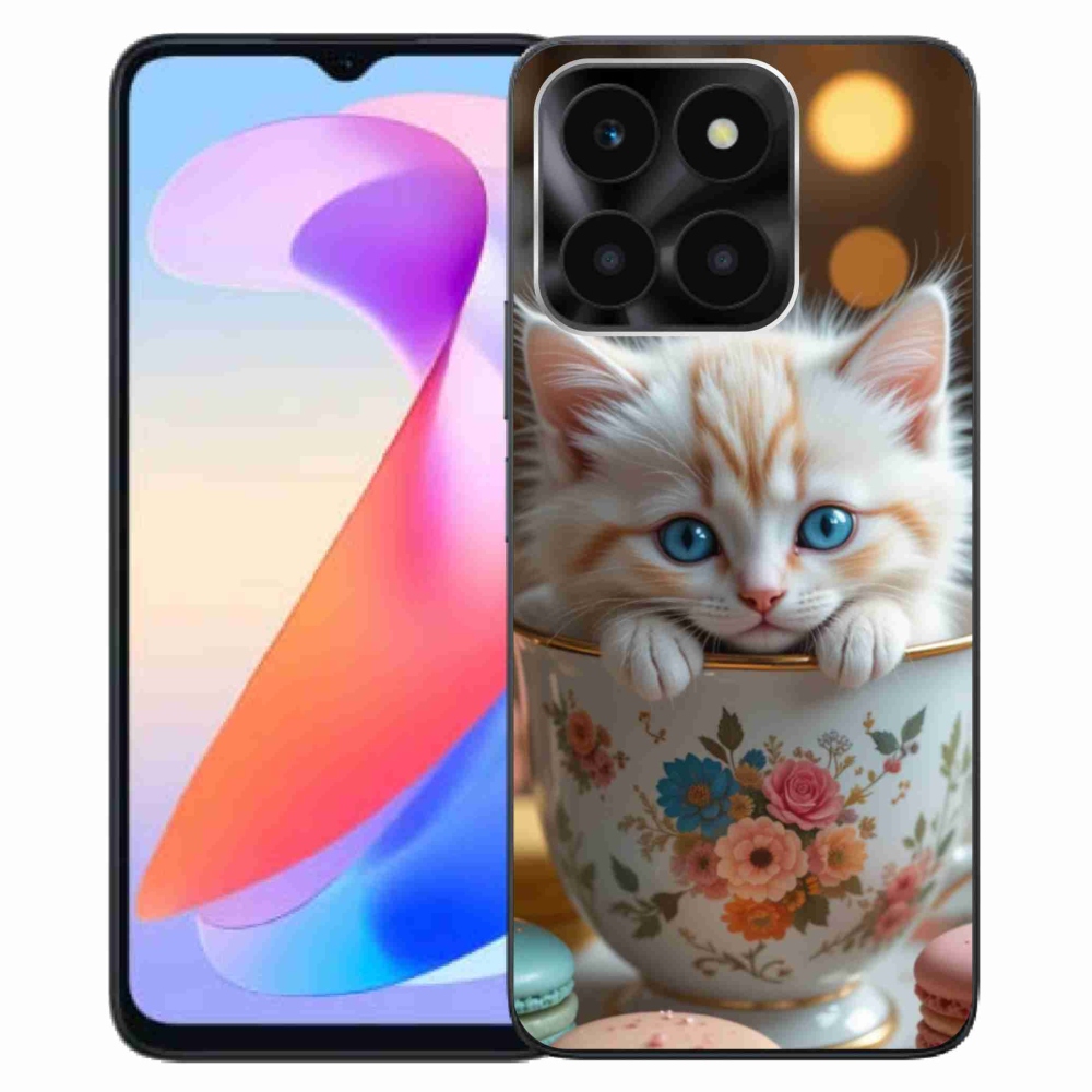 Gelový kryt mmCase na Honor X6a - roztomilé kotě 6