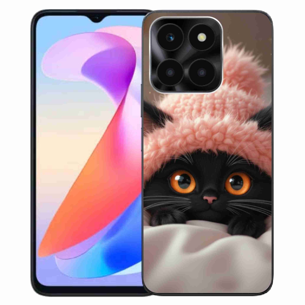 Gelový kryt mmCase na Honor X6a - roztomilé kotě 7