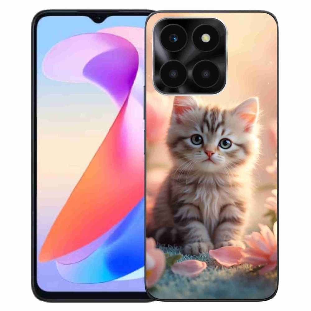 Gelový kryt mmCase na Honor X6a - roztomilé kotě 8