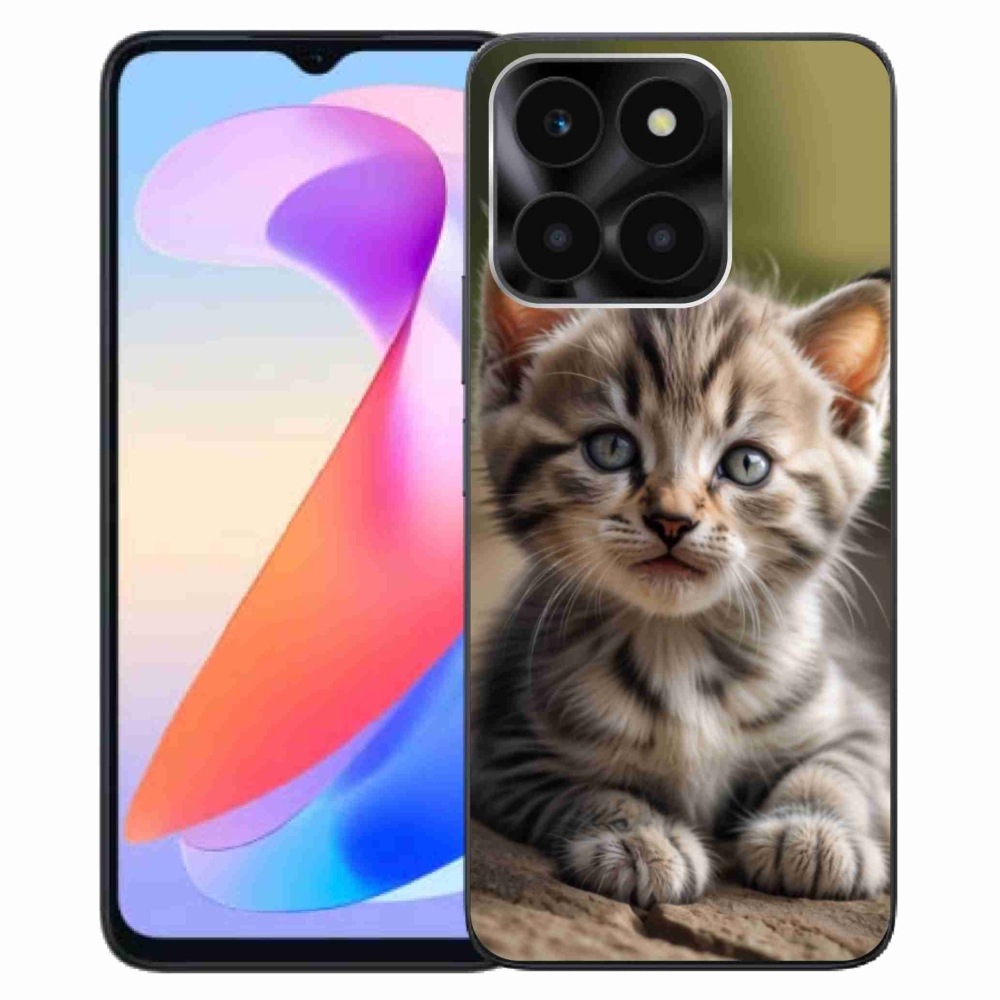 Gelový kryt mmCase na Honor X6a - roztomilé kotě 9