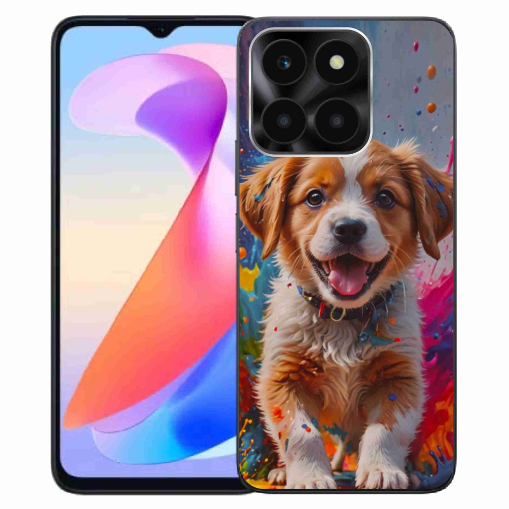 Gelový kryt mmCase na Honor X6a - roztomilé štěně 3