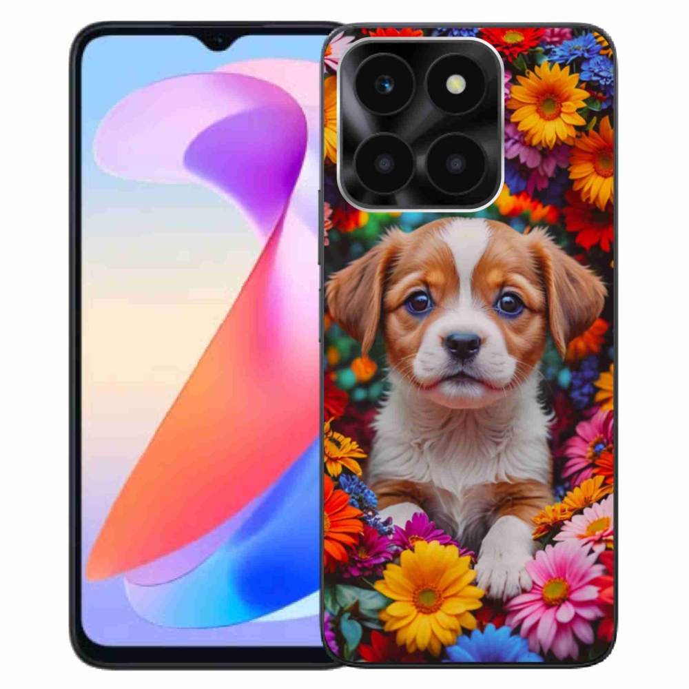 Gelový kryt mmCase na Honor X6a - roztomilé štěně