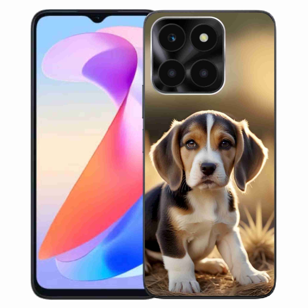 Gelový kryt mmCase na Honor X6a - roztomilý bígl