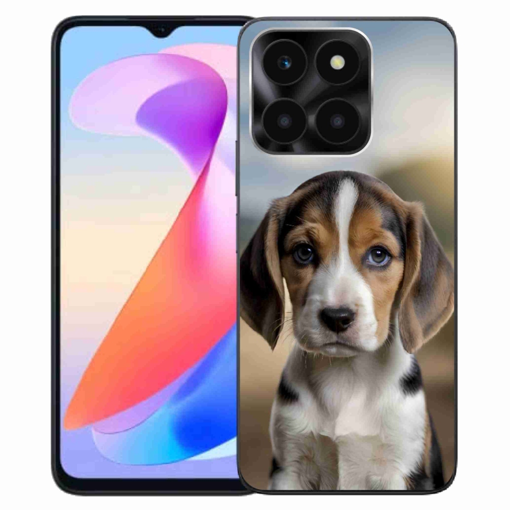 Gelový kryt mmCase na Honor X6a - roztomilý bígl