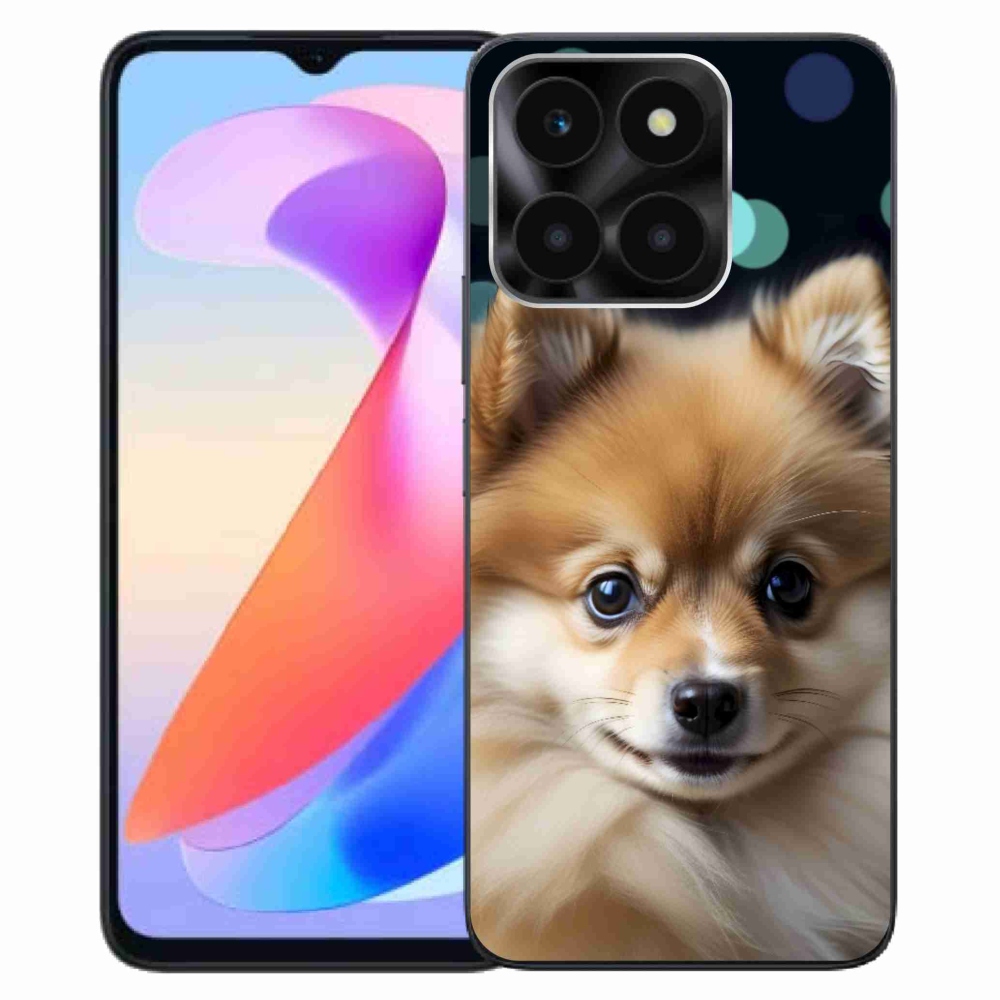Gelový kryt mmCase na Honor X6a - roztomilý pomeranian