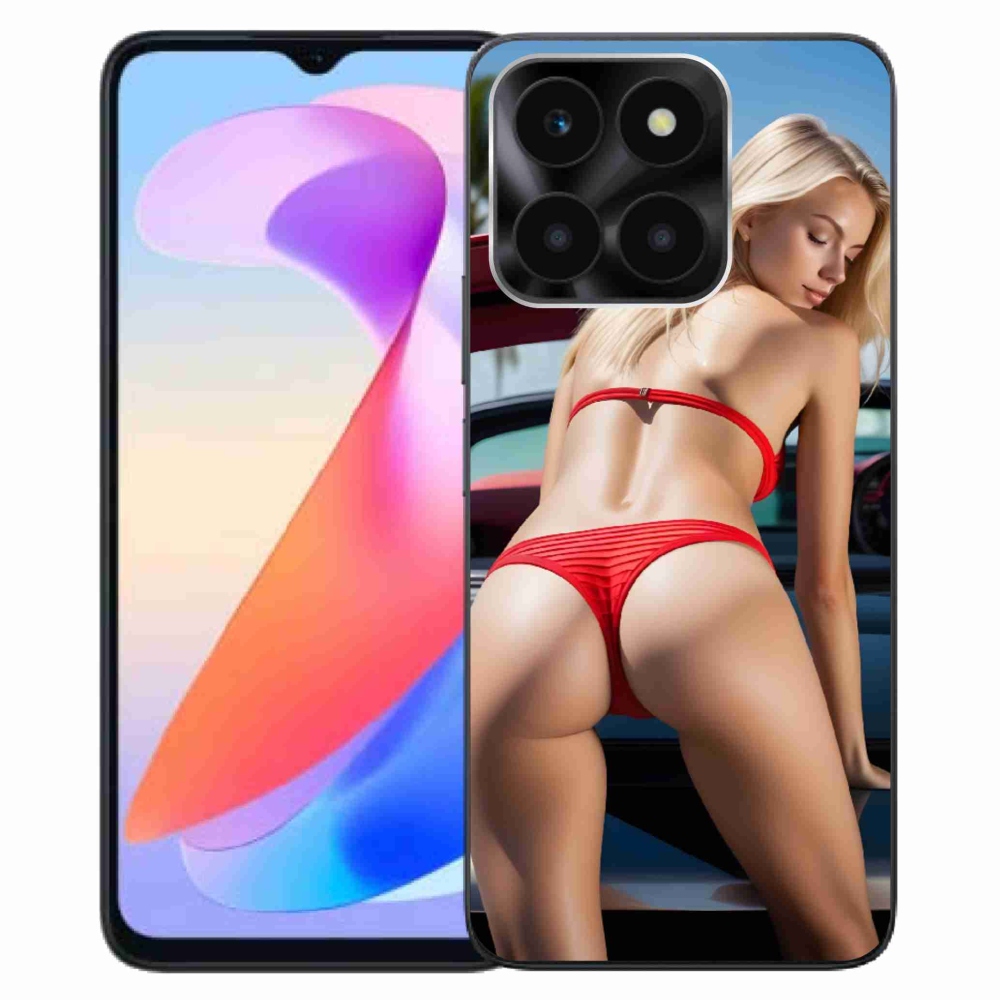 Gelový kryt mmCase na Honor X6a - sexy žena 2