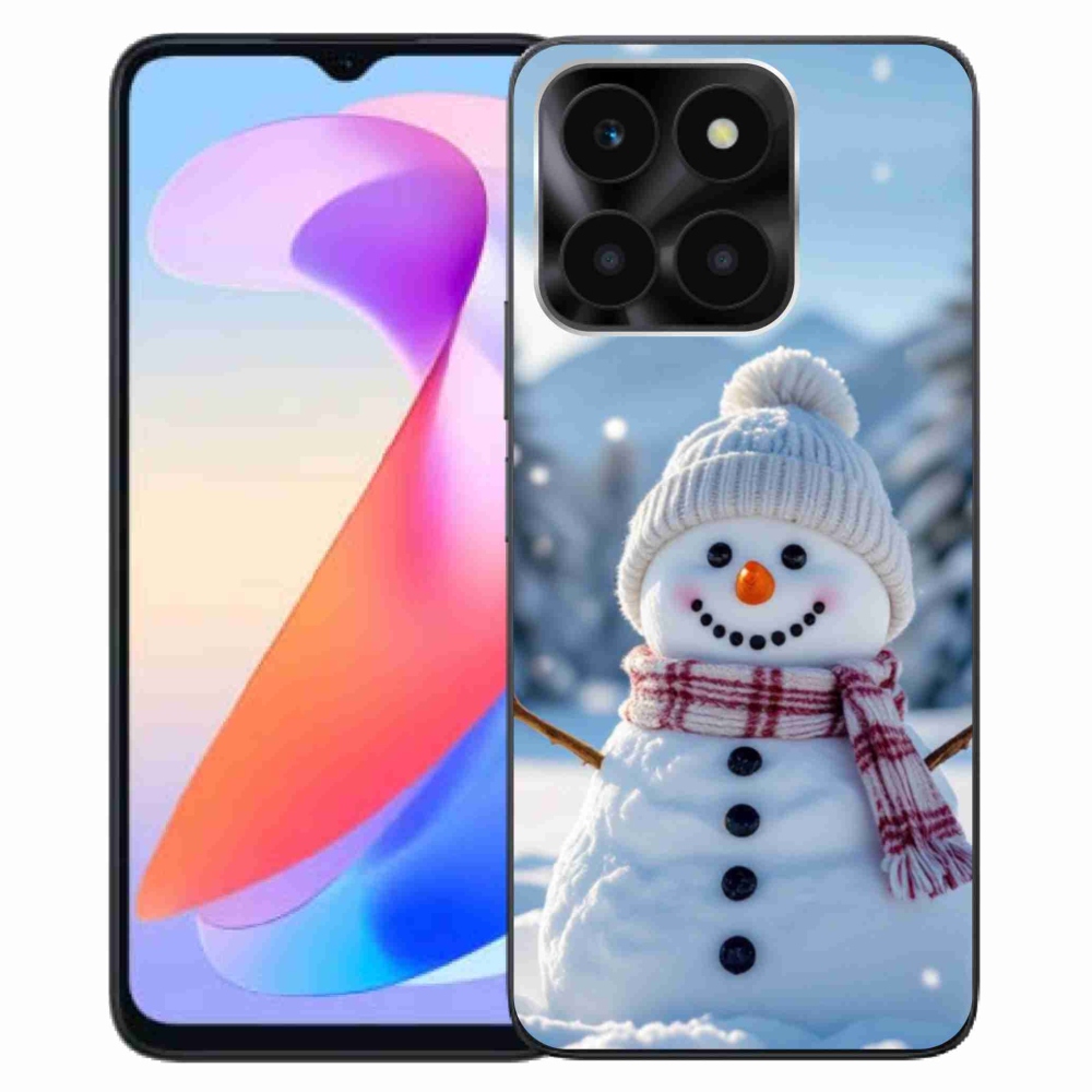 Gelový kryt mmCase na Honor X6a - sněhulák 3