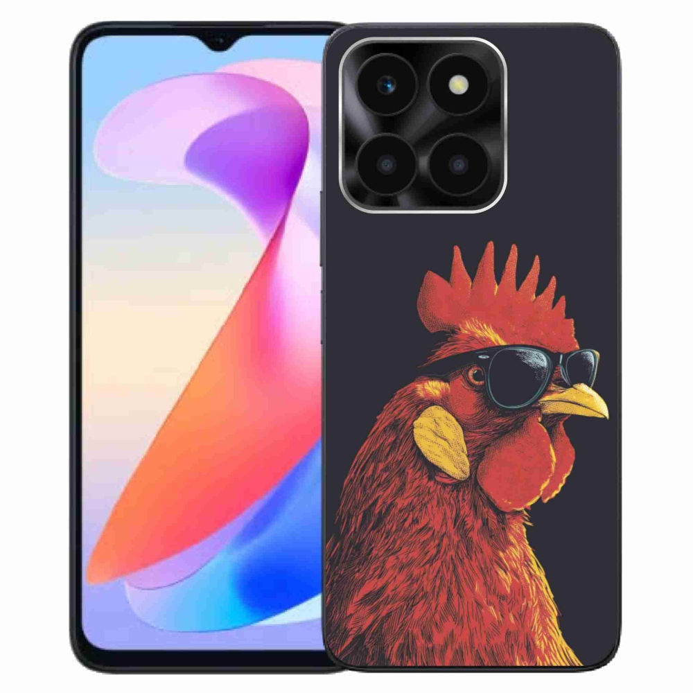 Gelový kryt mmCase na Honor X6a - stylový kohout