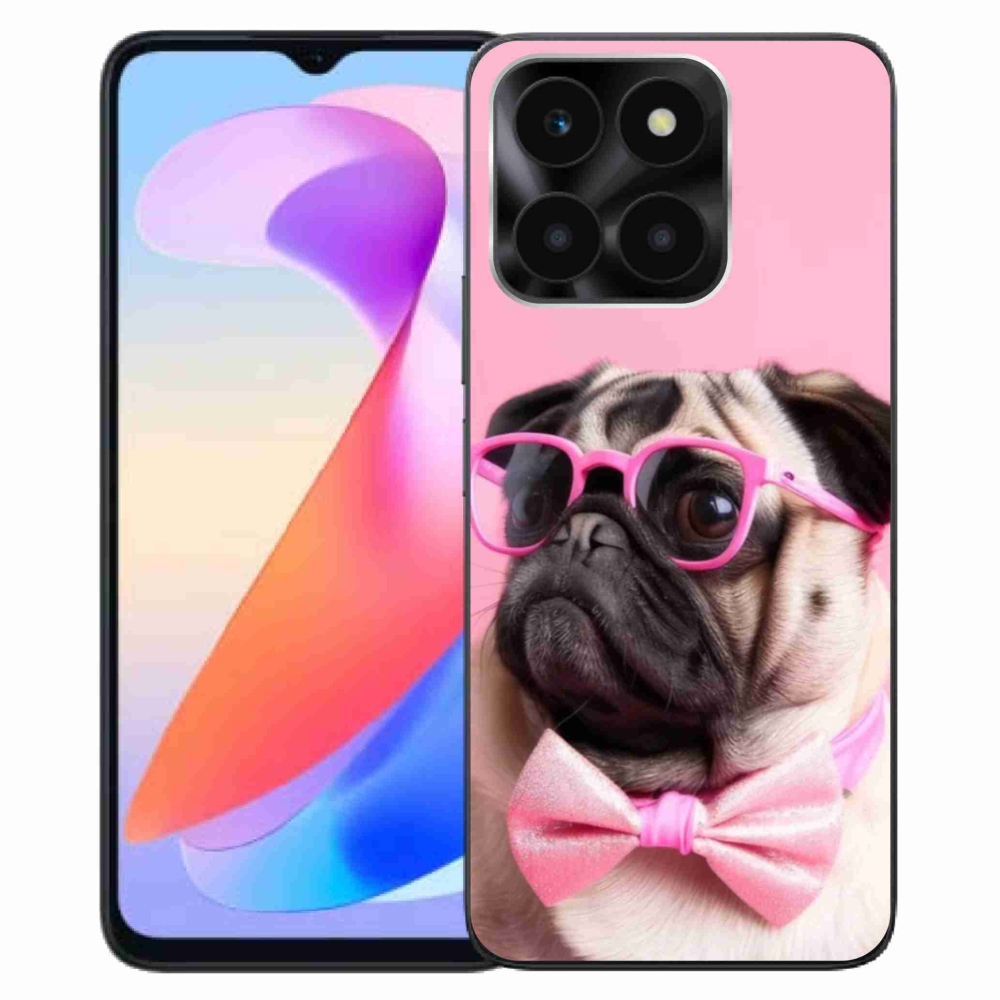 Gelový kryt mmCase na Honor X6a - stylový mops