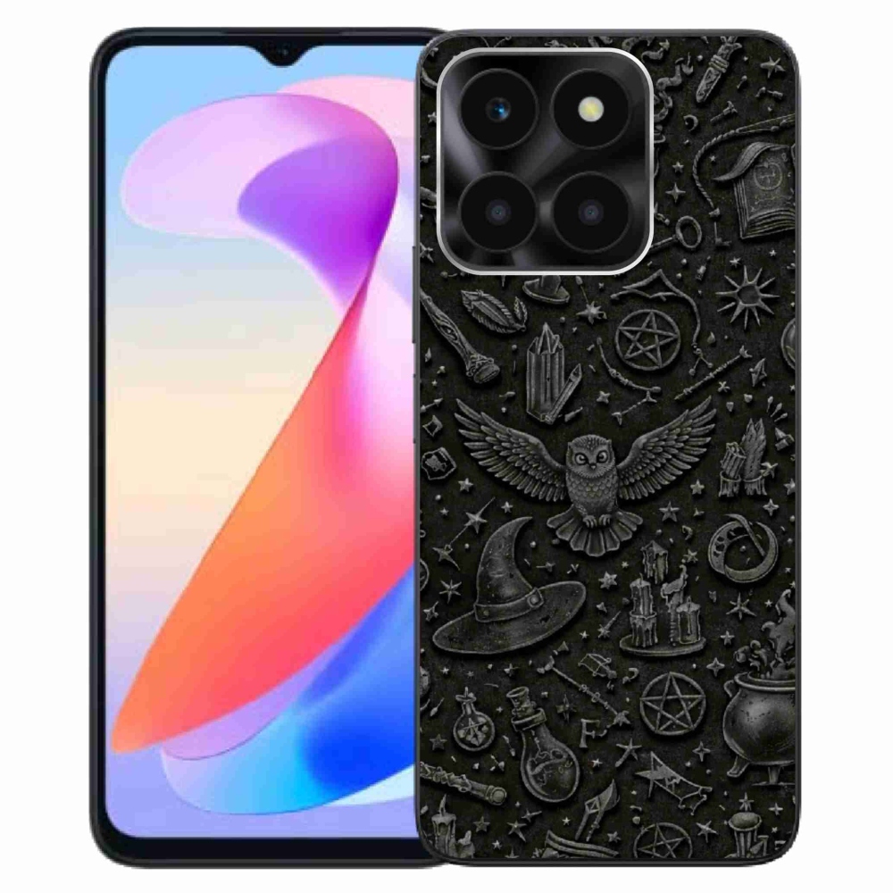 Gelový kryt mmCase na Honor X6a - tmavý magický svět