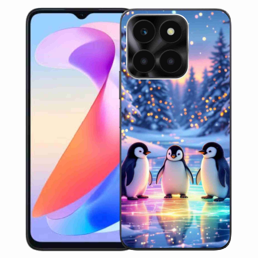 Gelový kryt mmCase na Honor X6a - tučnáci