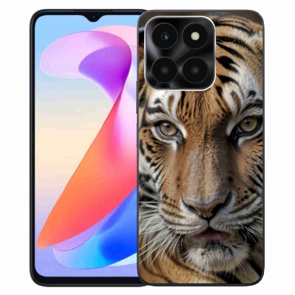 Gelový kryt mmCase na Honor X6a - tygří pohled