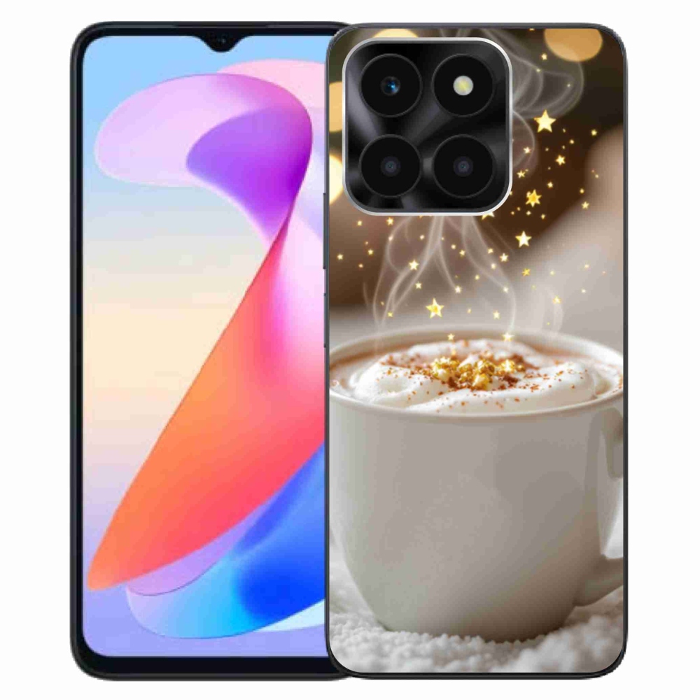 Gelový kryt mmCase na Honor X6a - vánoční horký nápoj