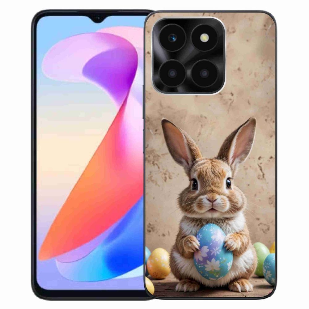 Gelový kryt mmCase na Honor X6a - velikonoční králíček